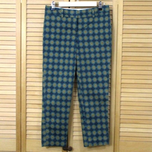 Lands End Drake Green Slim Twill Pants Size 4P - Picture 7 of 10